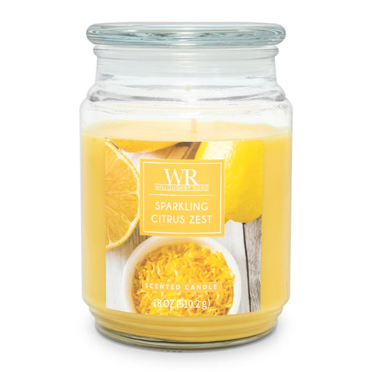 Willoughby Road Sparkling Citrus Zest Scented Candle