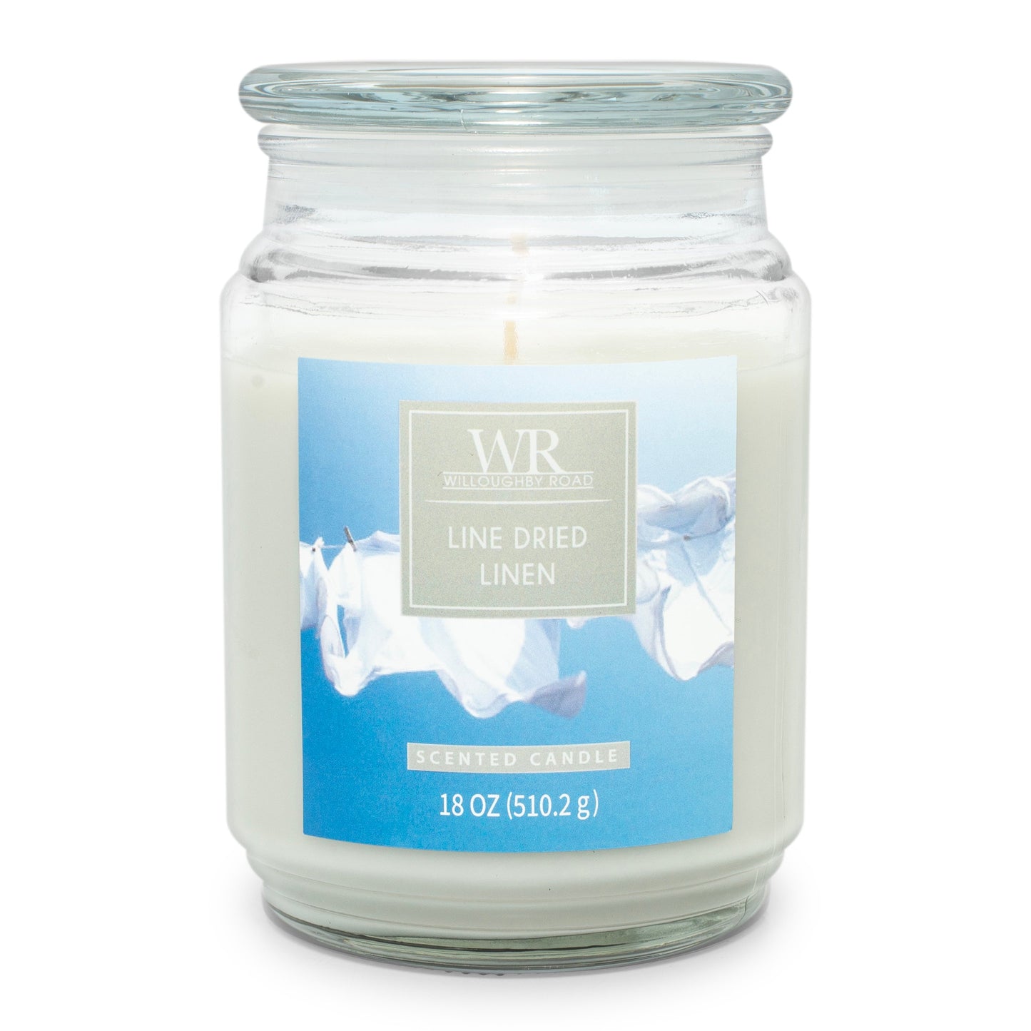 Willoughby Road Line Dried Linen Scented Candle