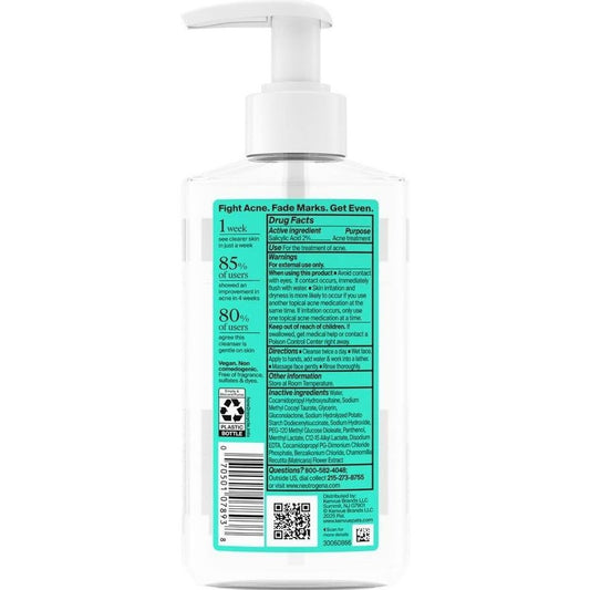 Neutrogena Evenly Clear Salicylic Acid Acne Treatment Cleanser