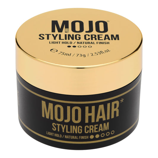 MOJO Hair Styling Cream - Light Hold, Natural Finish