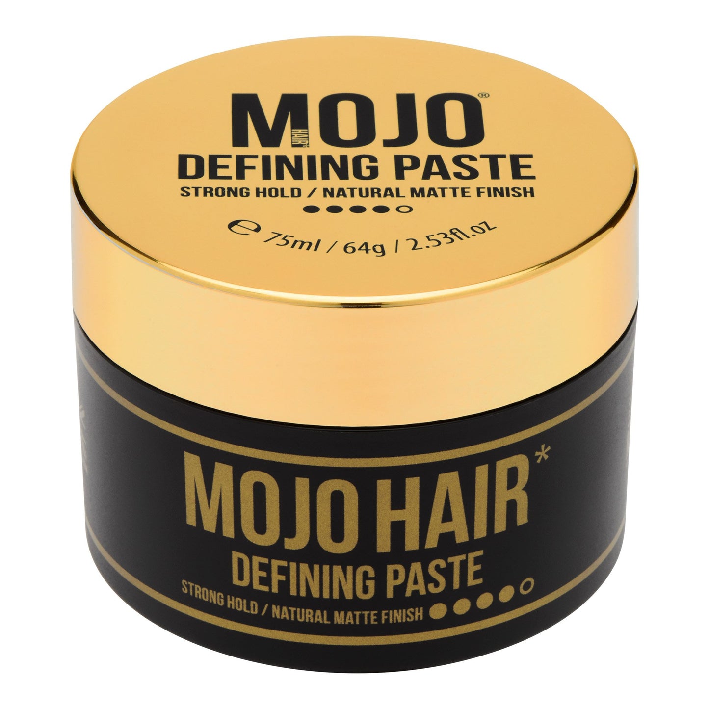 MOJO Defining Hair Styling Paste - Strong Hold, Matte Finish