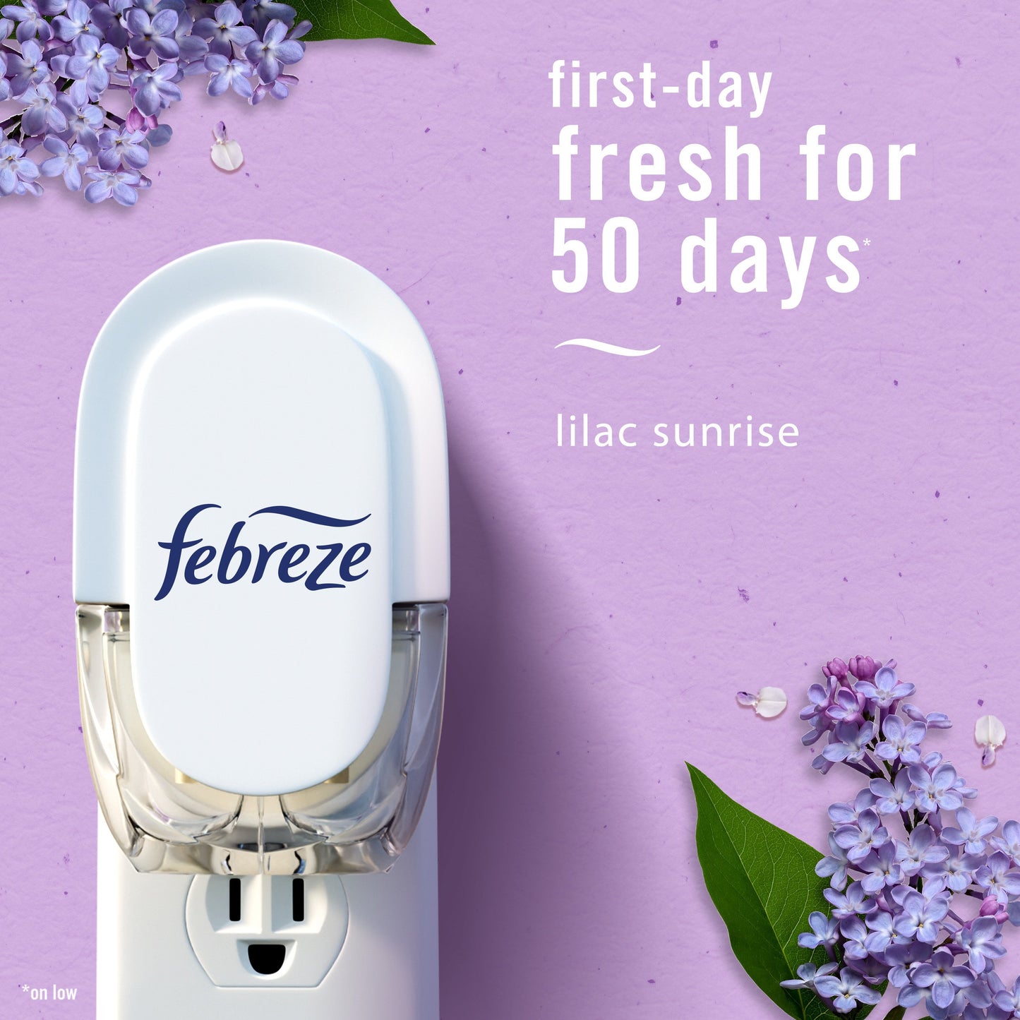 Febreze Plug Scented Oil Refill - Lilac Sunrise