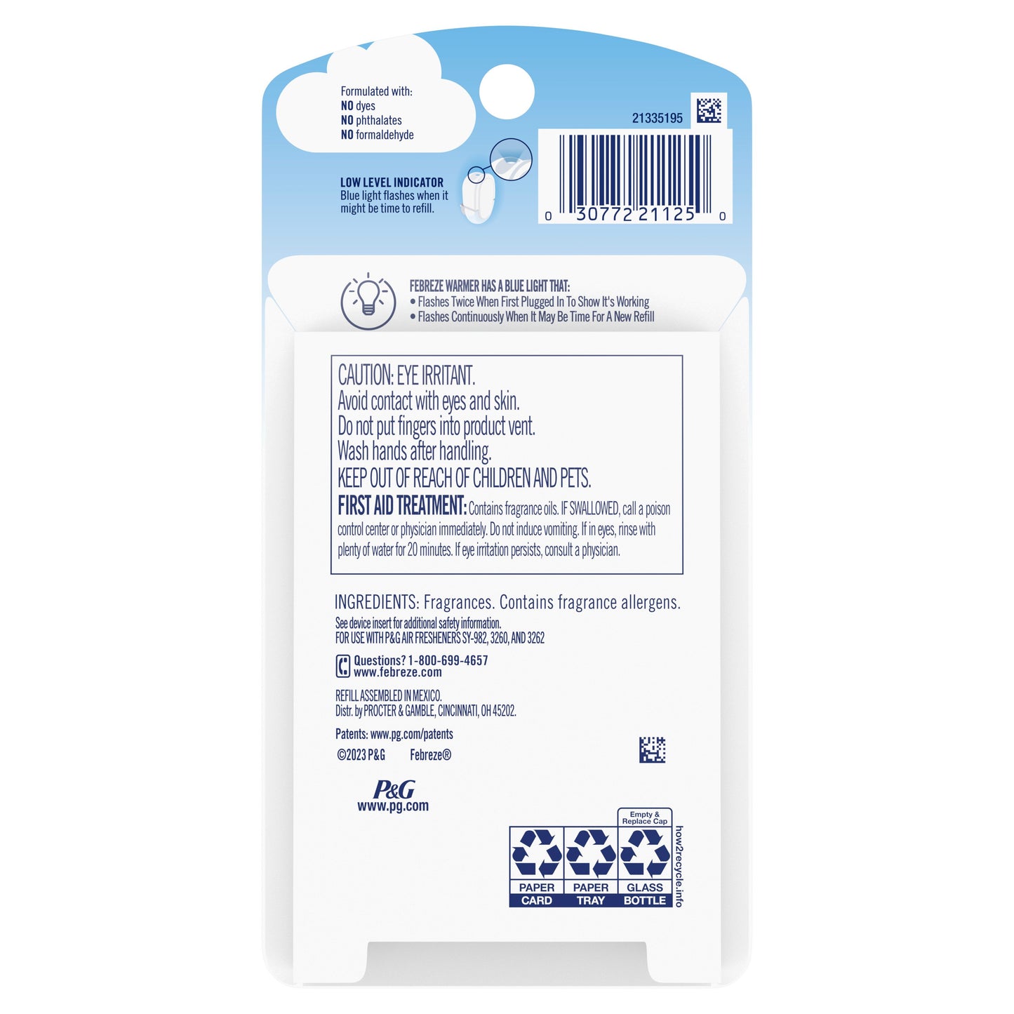 Febreze Plug Scented Oil Refill - Lilac Sunrise