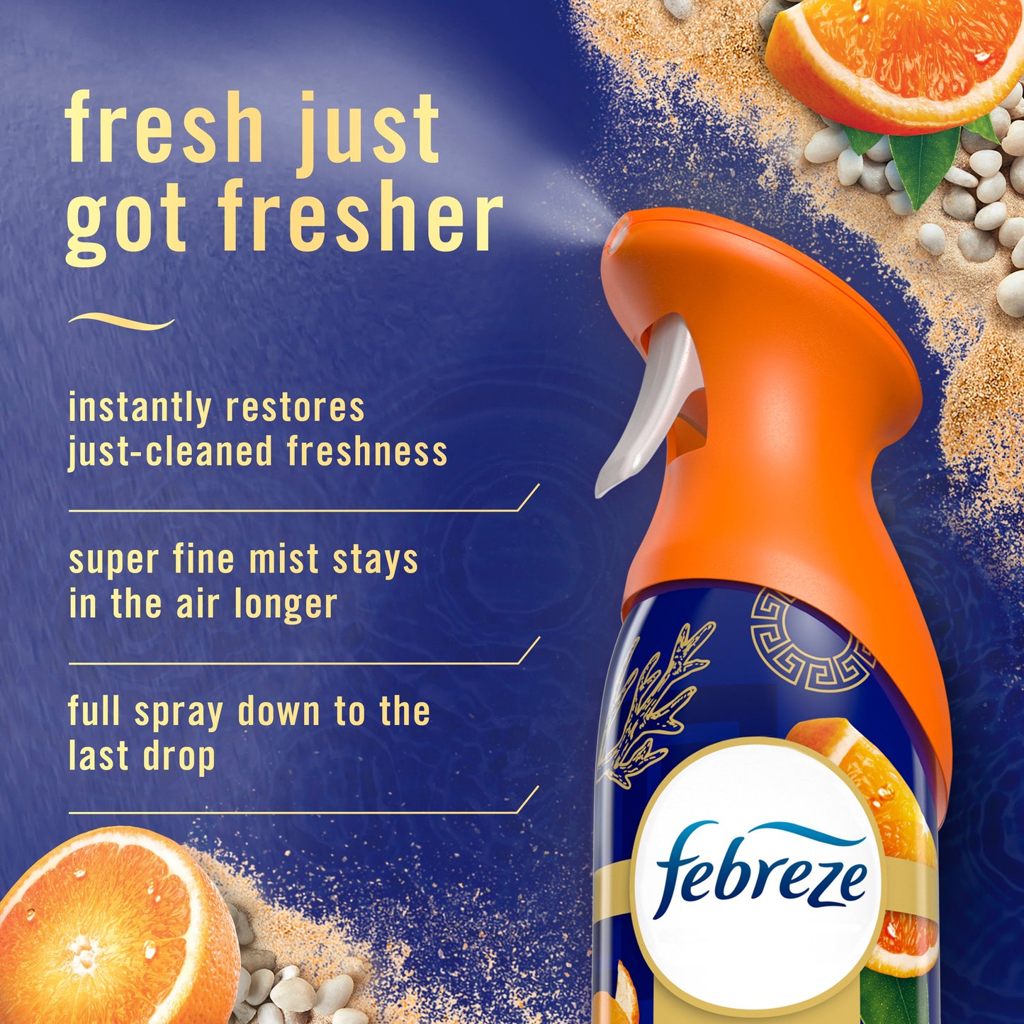 Febreze Luxe Air Freshener Spray - Tranquil Cyprus Coves
