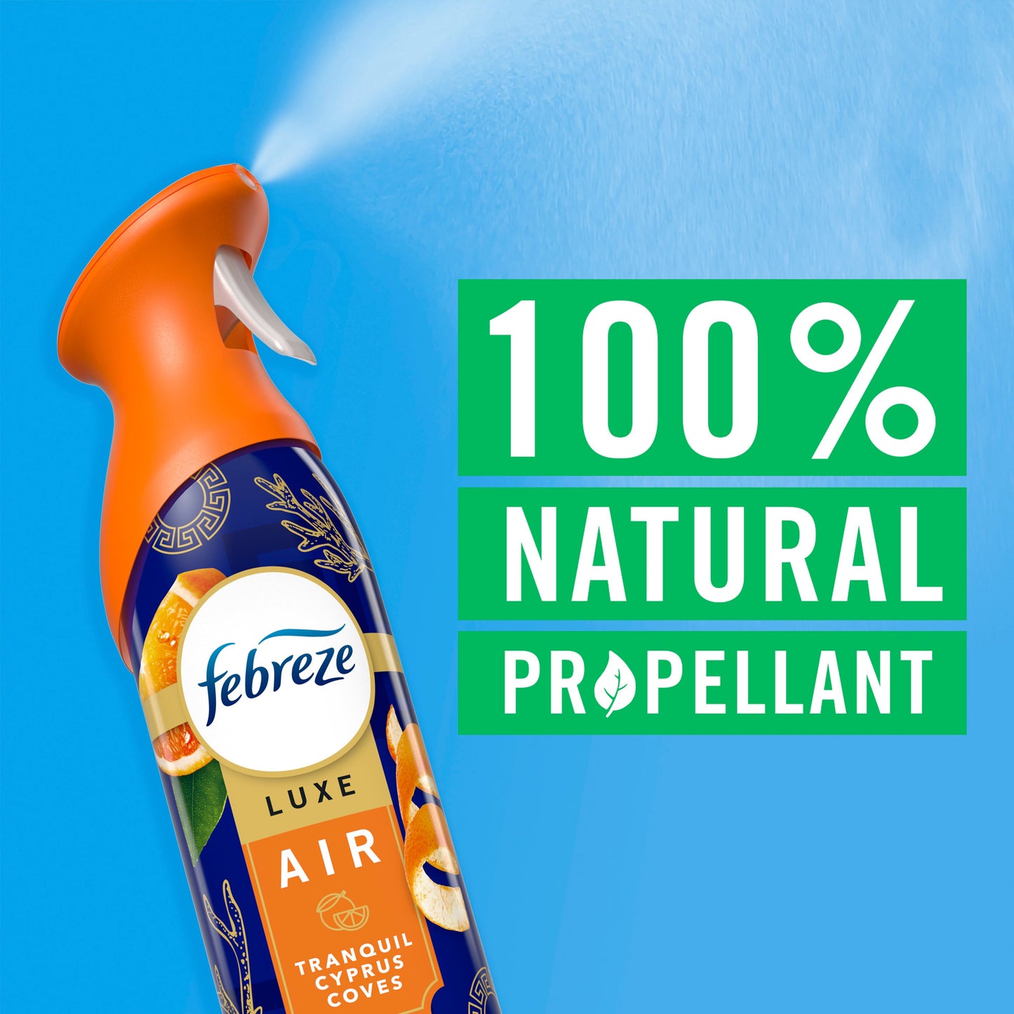 Febreze Luxe Air Freshener Spray - Tranquil Cyprus Coves