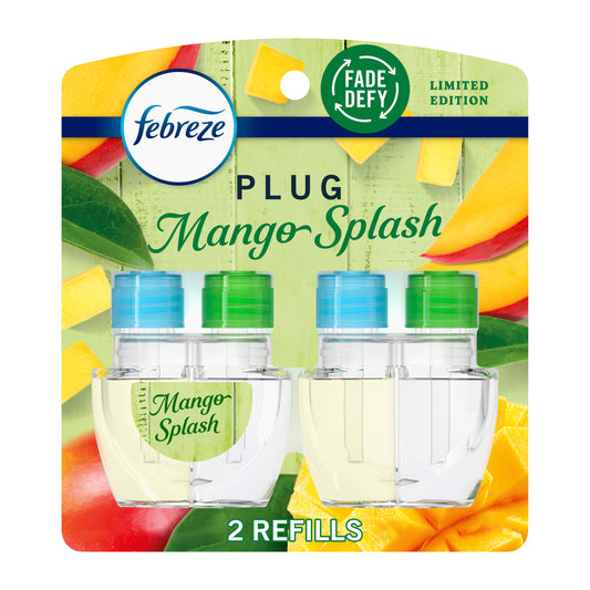 Febreze Plug Scented Oil Refills - Mango Splash
