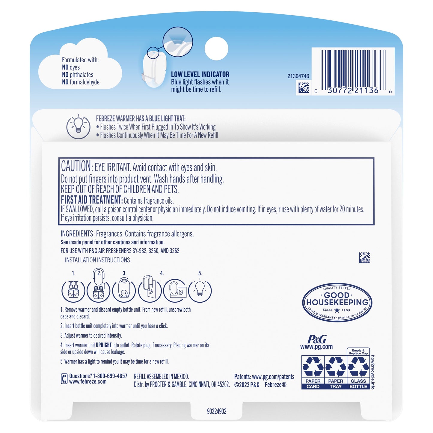 Febreze Plug Scented Oil Refills - Lilac Sunrise