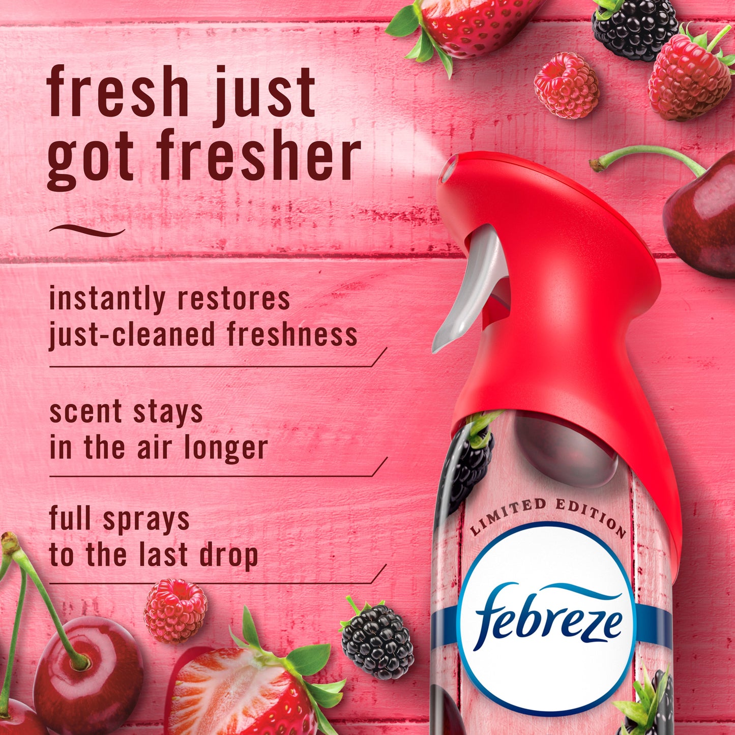 Febreze Air Mist - Cherries & Berries