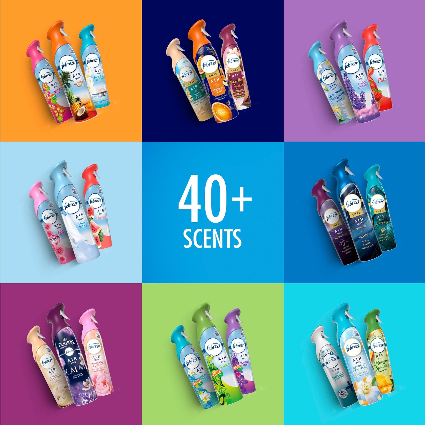 Febreze Luxe Air Freshener Spray - Summer Golden Hour