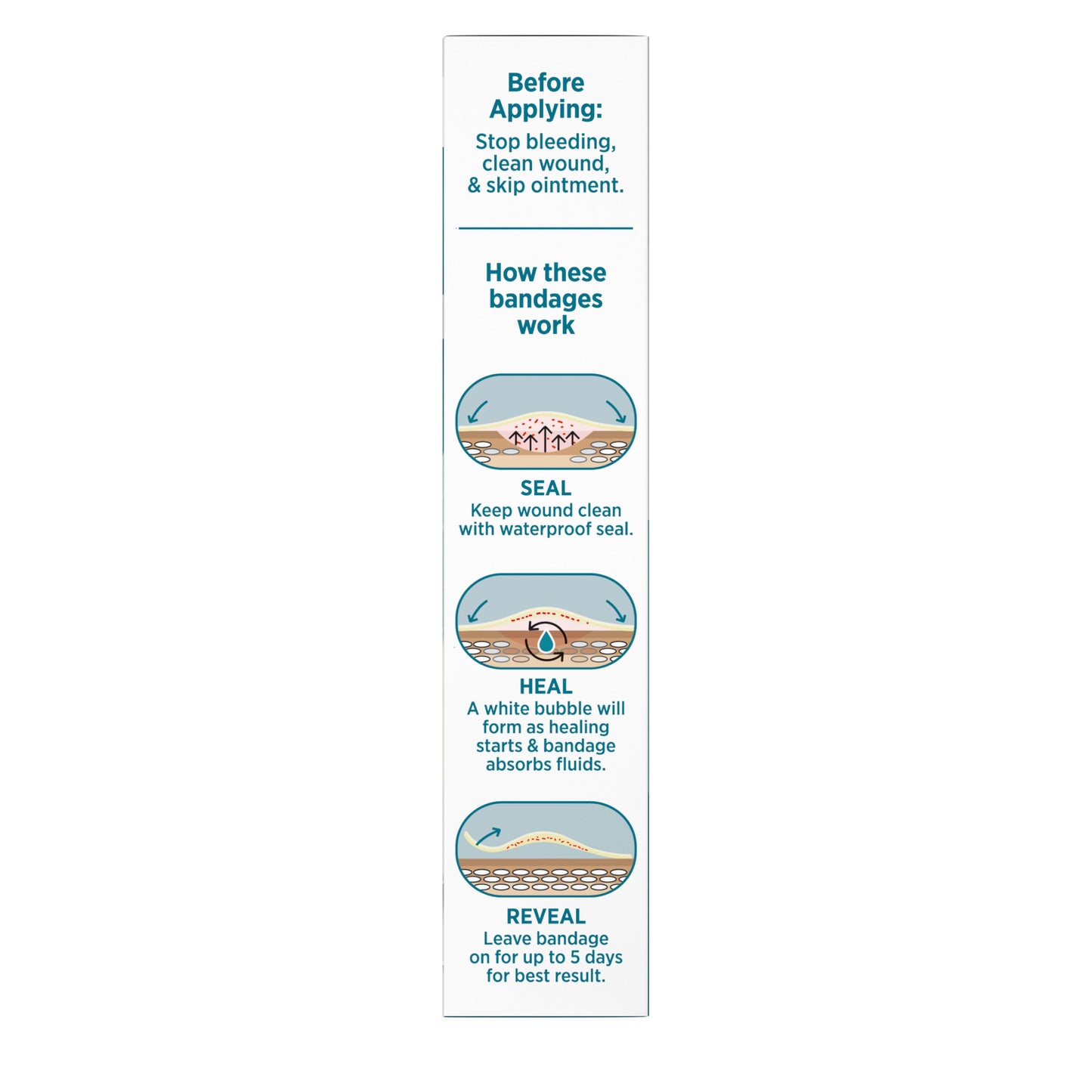 Band-Aid Pro Heal 5 Day Protection Bandage - Large
