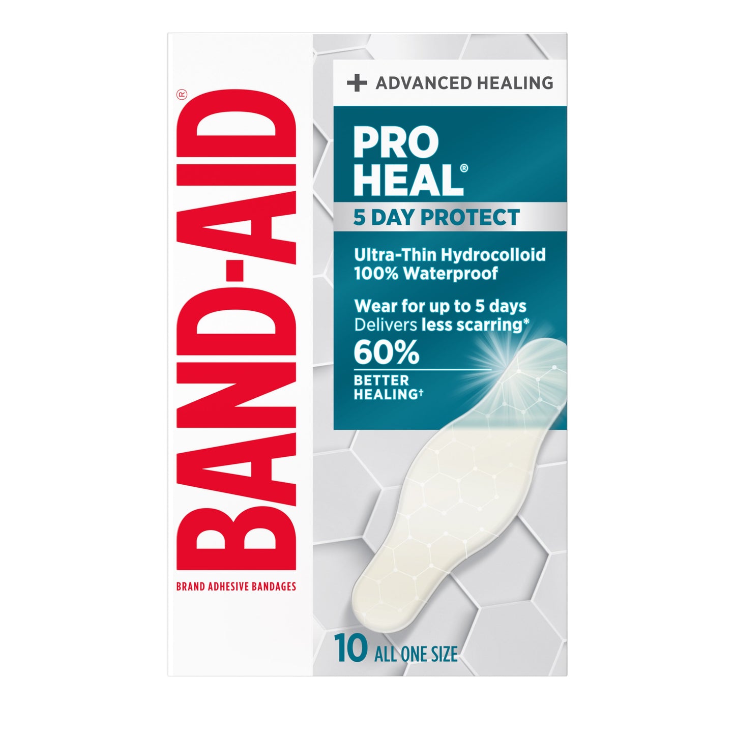 Band-Aid Pro Heal 5 Day Protection Bandage - Regular