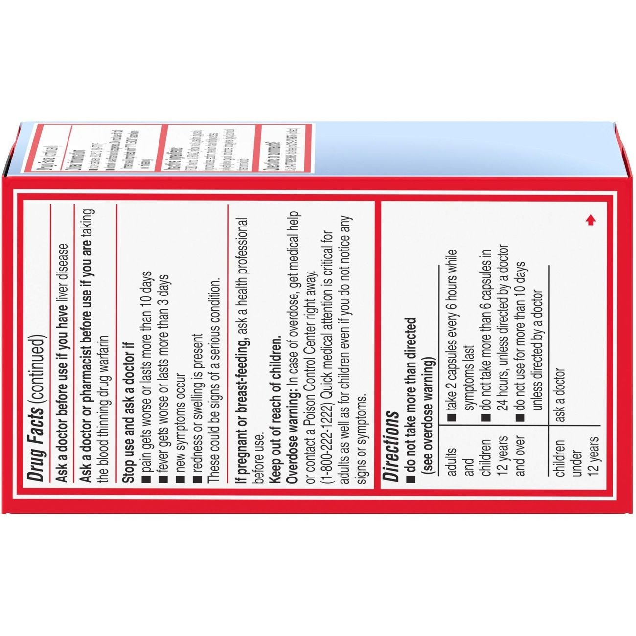 Tylenol Extra Strength Acetaminophen Liquid Gels