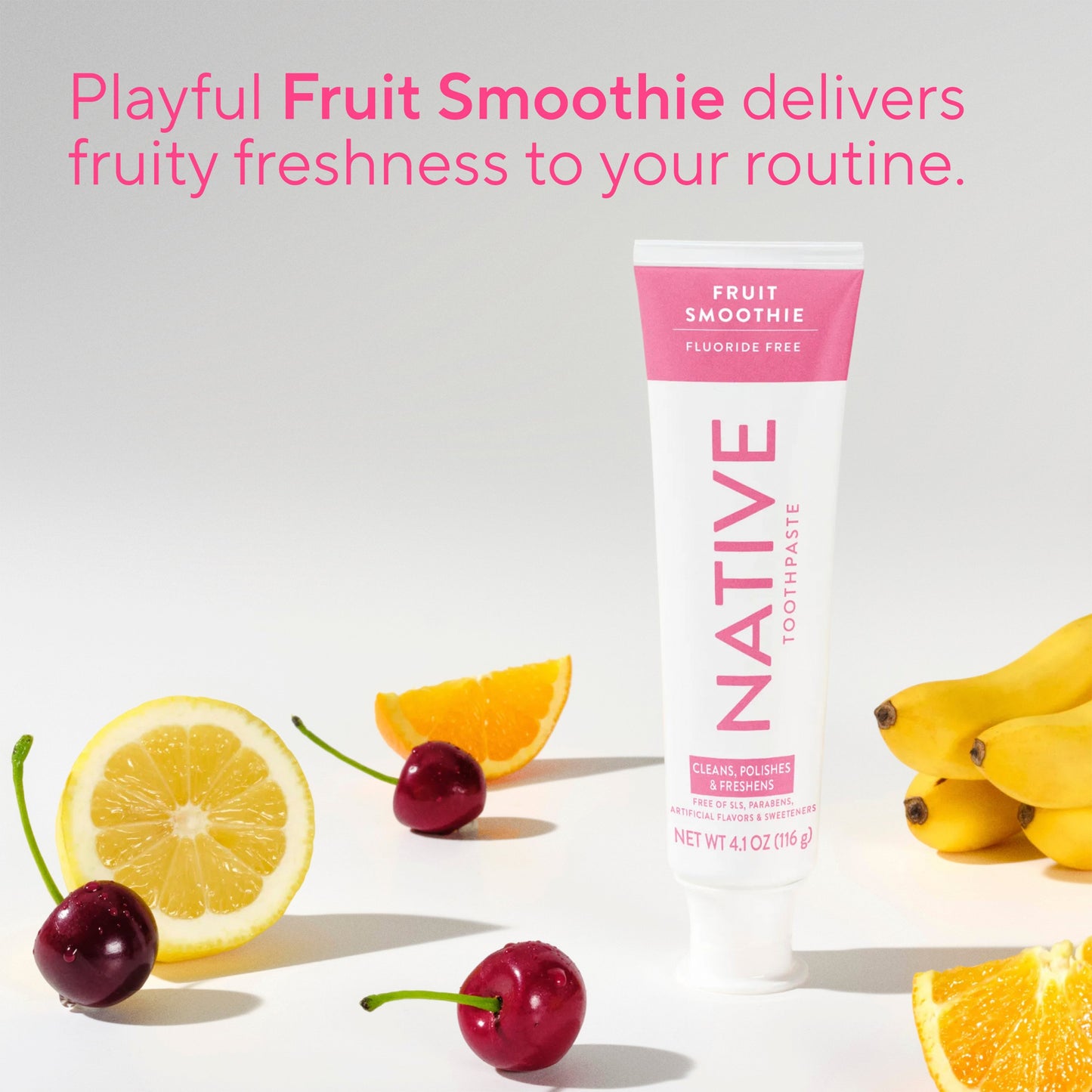 Native Fluoride Free Toothpaste - Fruit Smoothie