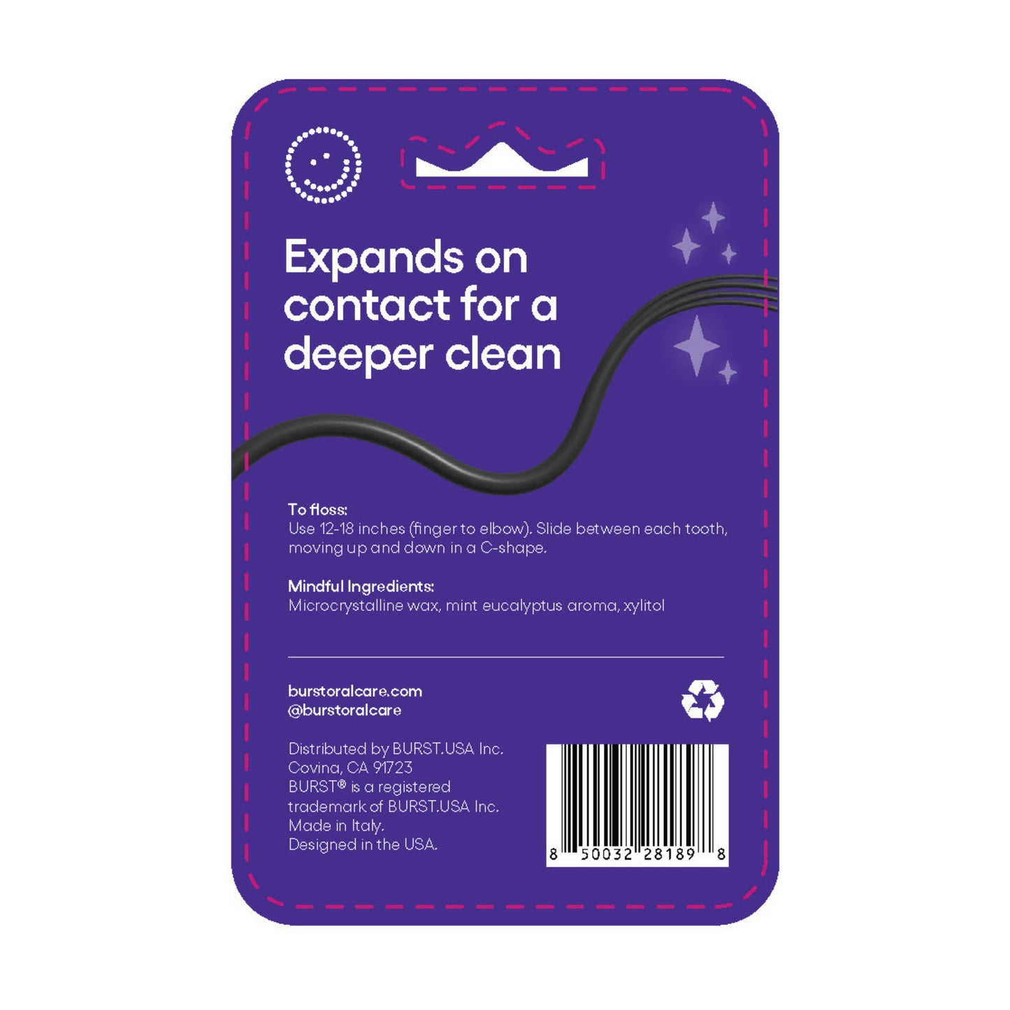 Burst Expanding Floss - Eucalyptus Mint