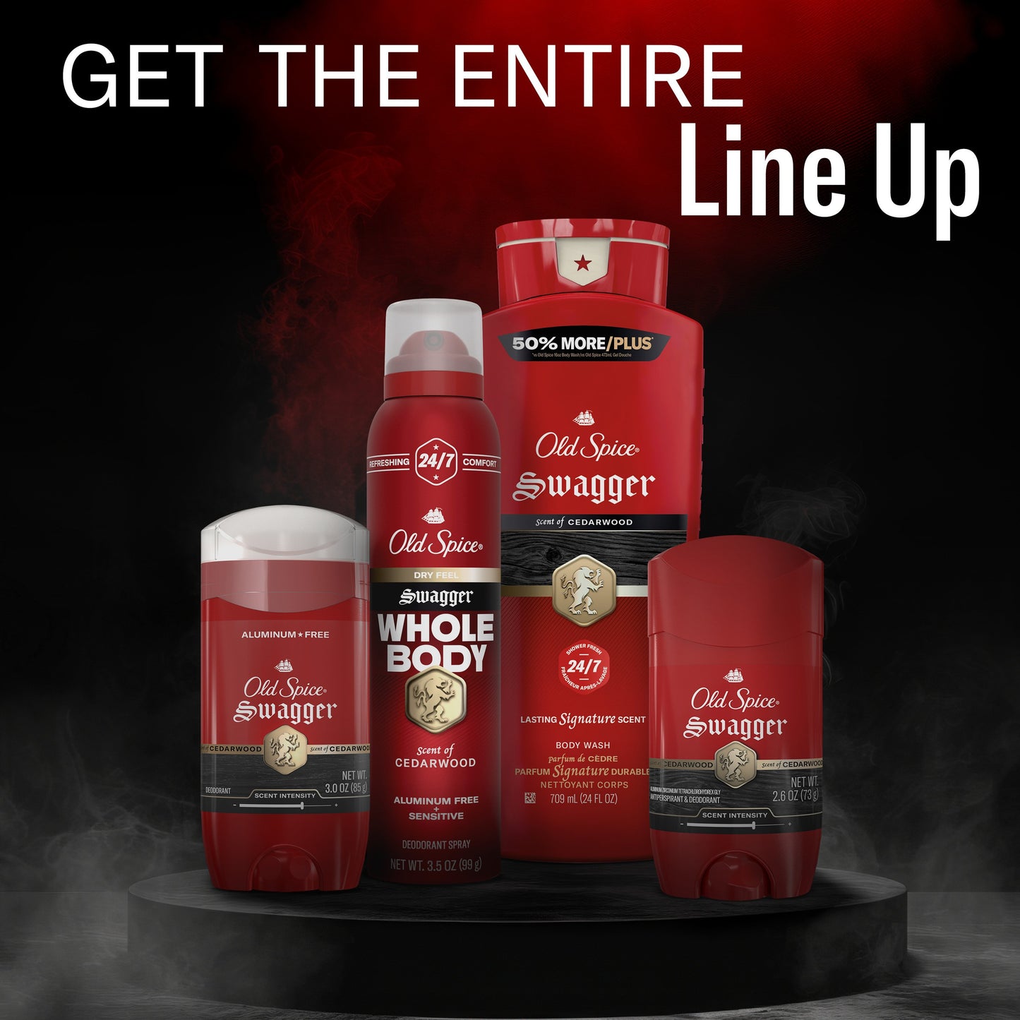 Old Spice Old Spice Swagger Whole Body Deodorant Spray