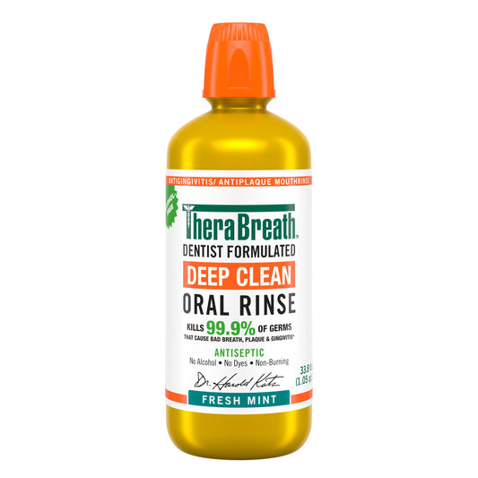 TheraBreath Deep Clean Oral Rinse - Fresh Mint