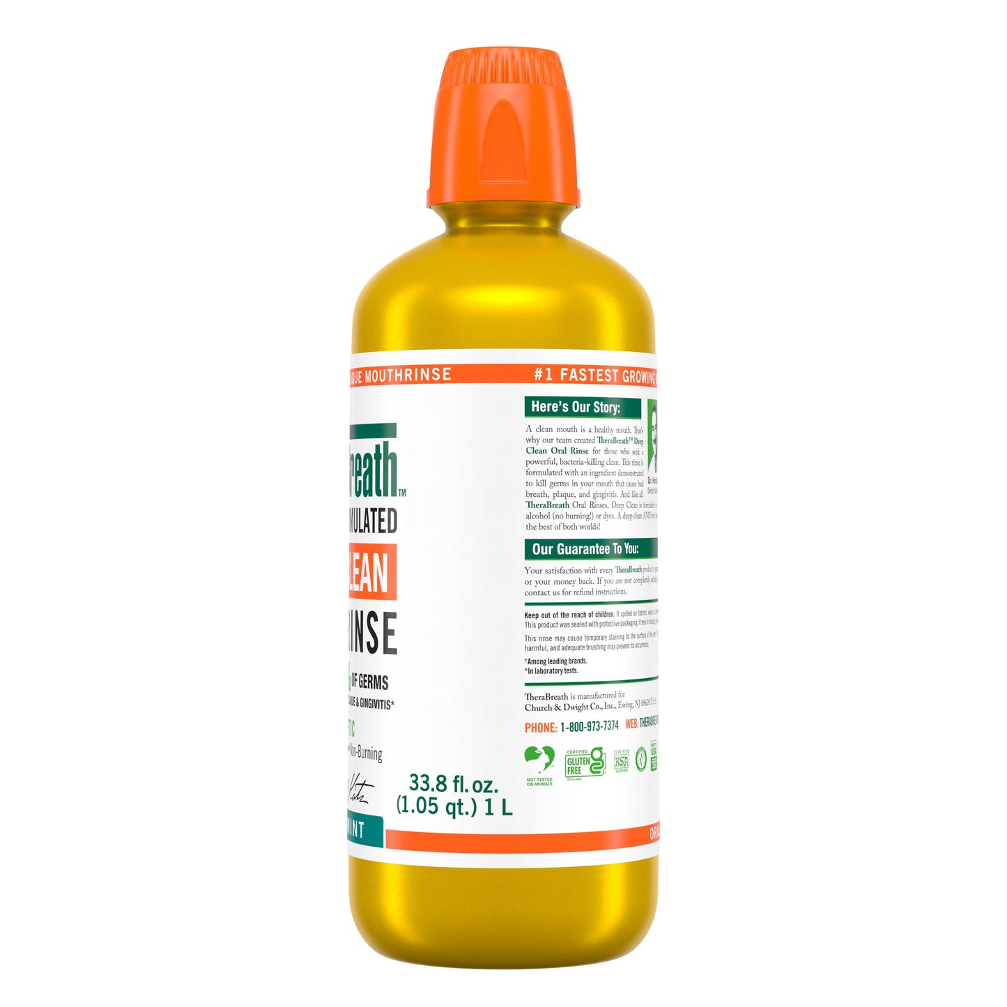 TheraBreath Deep Clean Oral Rinse - Fresh Mint