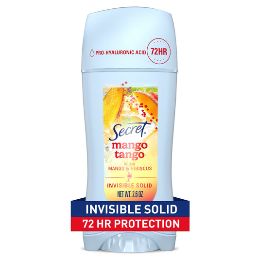 Secret 72 Hr Invisible Solid Antiperspirant Deodorant - Mango Tango