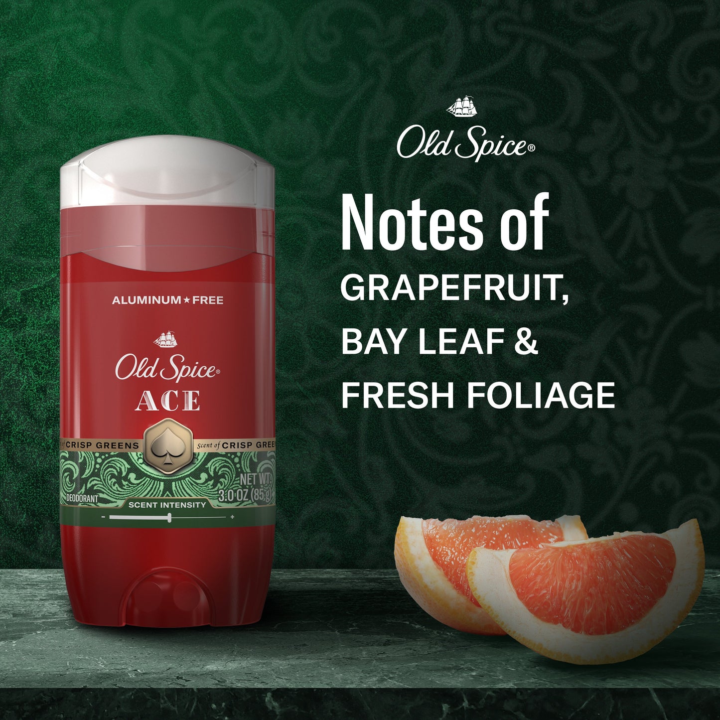 Old Spice Aluminum Free Deodorant Solid - Ace