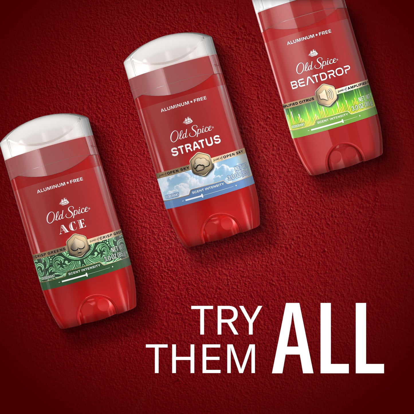 Old Spice Aluminum Free Deodorant Solid - Ace