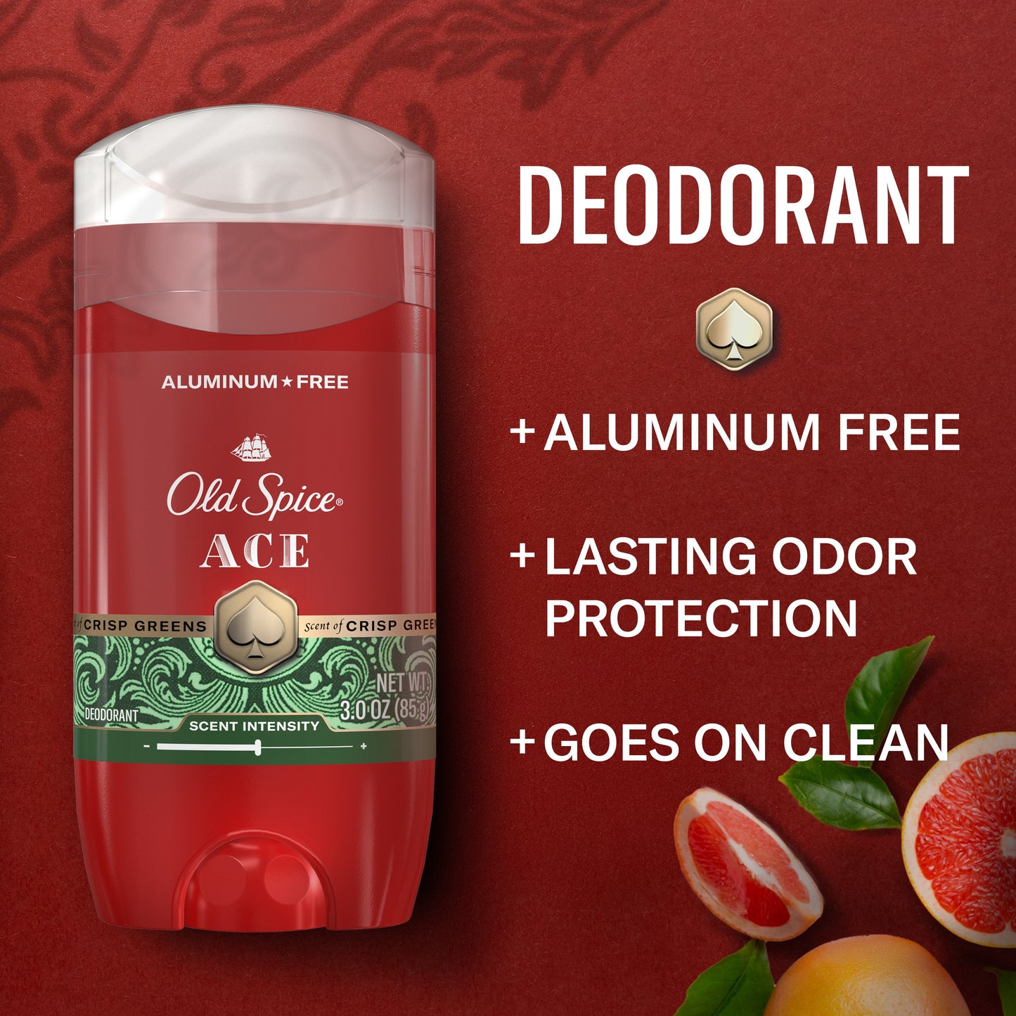 Old Spice Aluminum Free Deodorant Solid - Ace