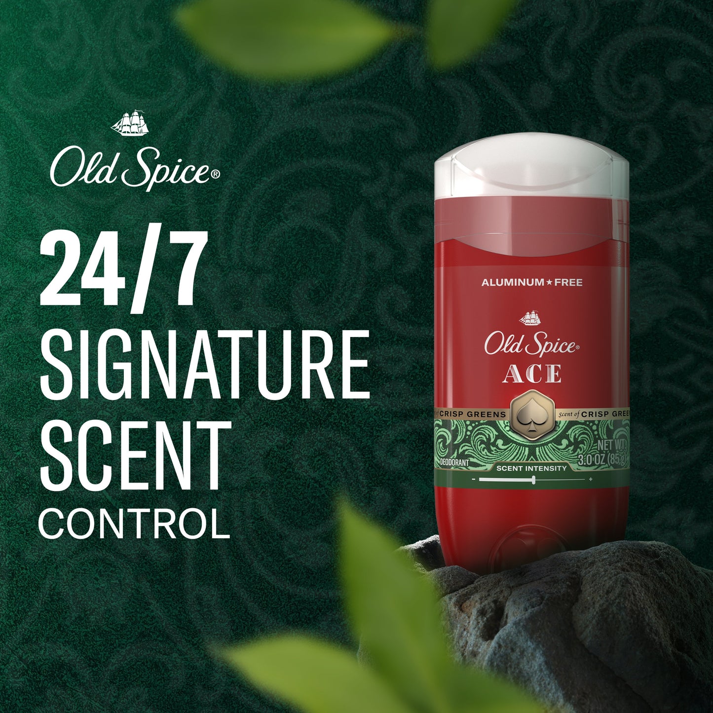 Old Spice Aluminum Free Deodorant Solid - Ace