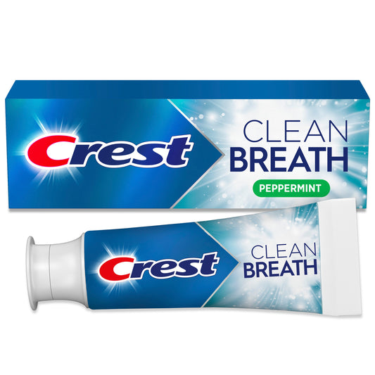Crest Clean Breath Toothpaste - Peppermint