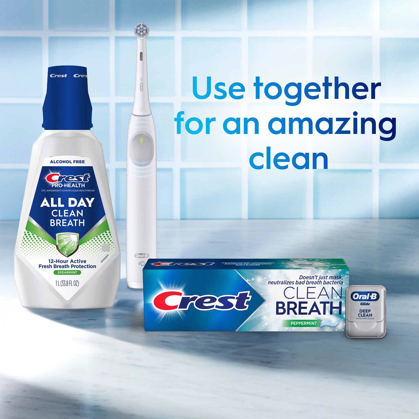 Crest Clean Breath Toothpaste - Peppermint