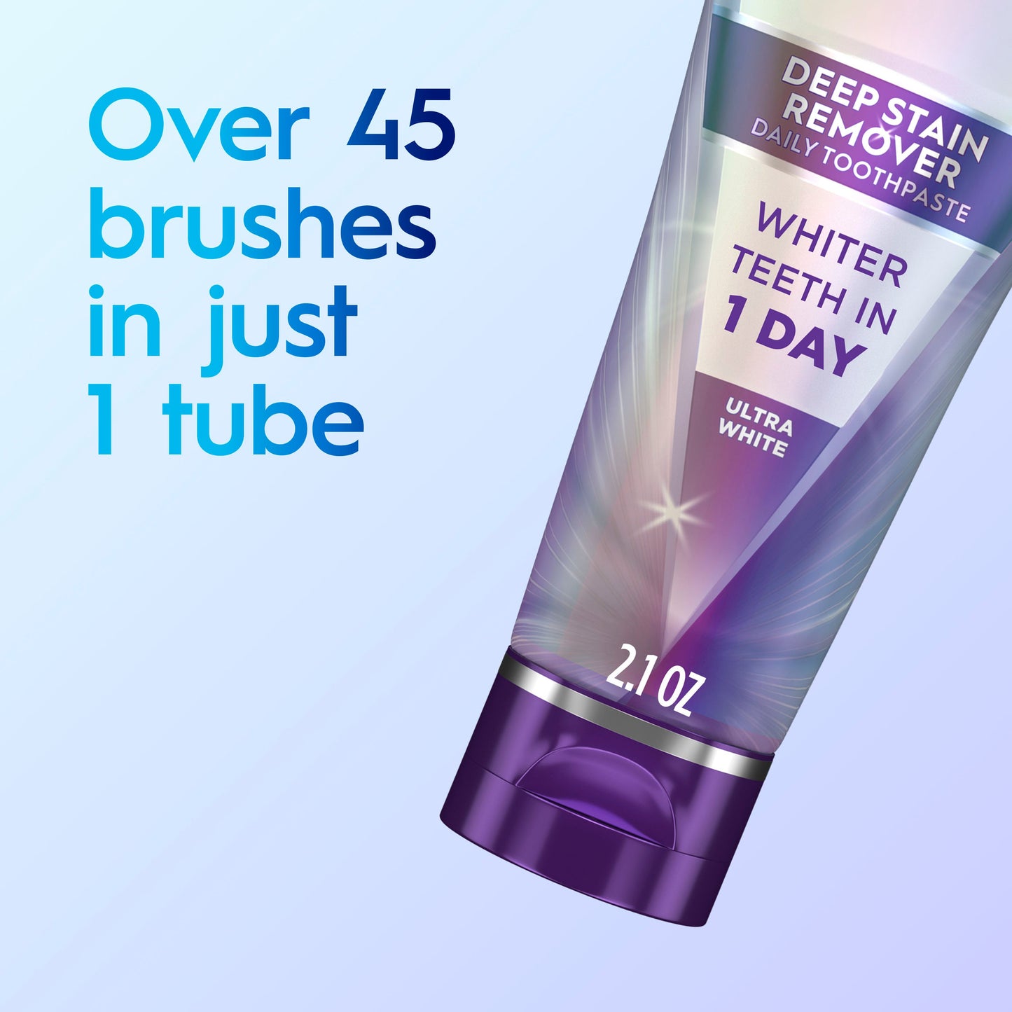 Crest 3D White Deep Stain Remover Toothpaste - Ultra White, 2 pk