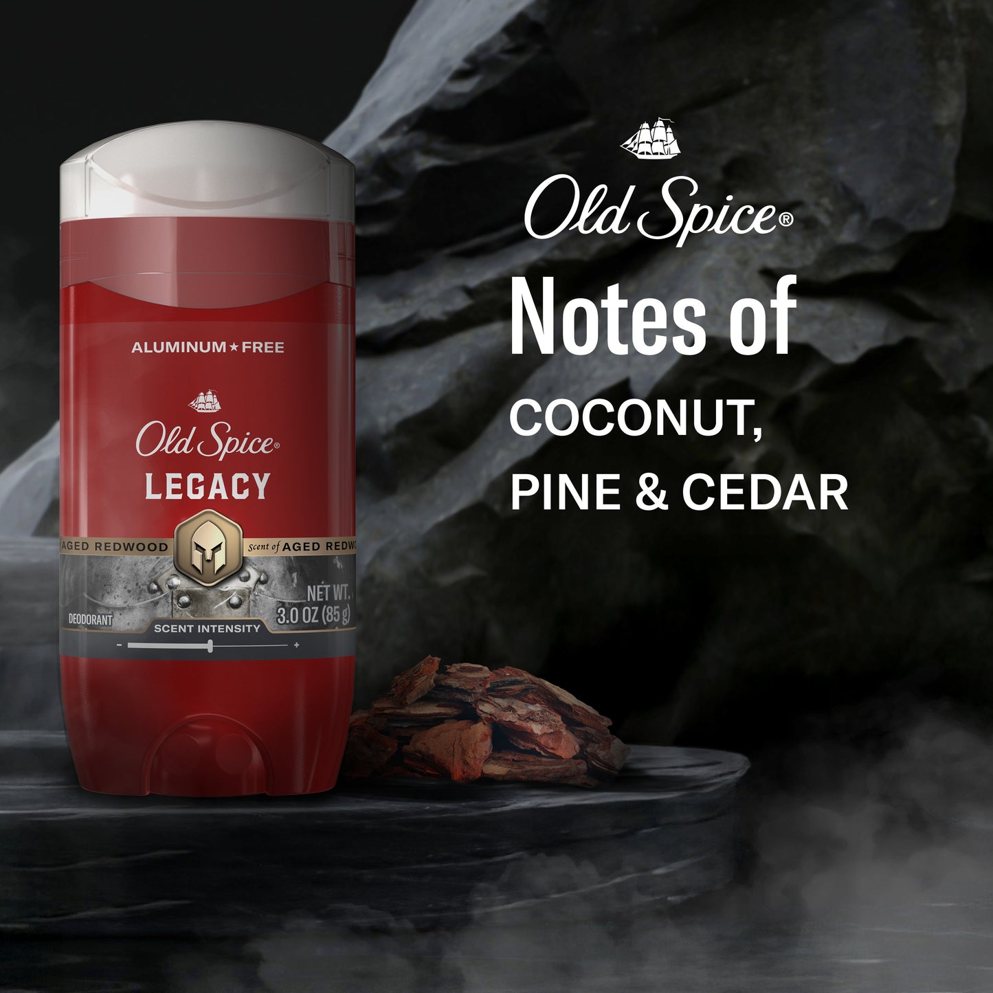 Old Spice Aluminum Free Deodorant Solid - Legacy