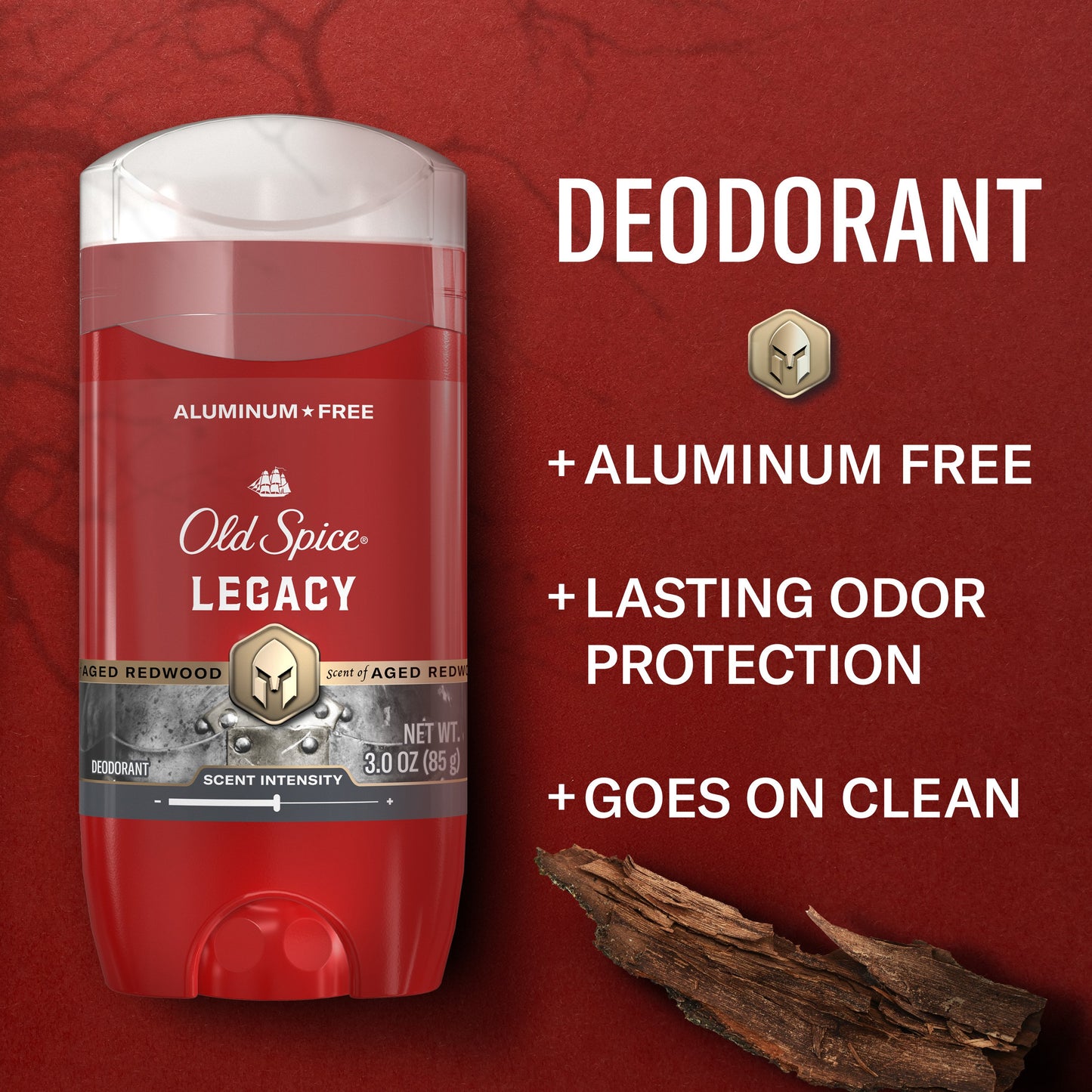 Old Spice Aluminum Free Deodorant Solid - Legacy