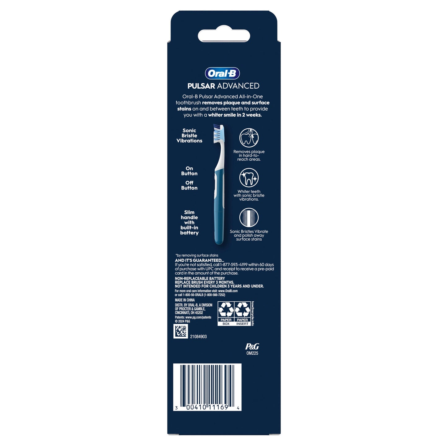 Oral-B Pulsar Advanced Battery Powered Toothbrushes - Soft