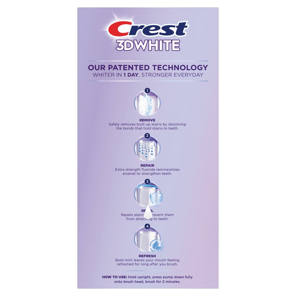Crest 3D White Deep Stain Remover Toothpaste