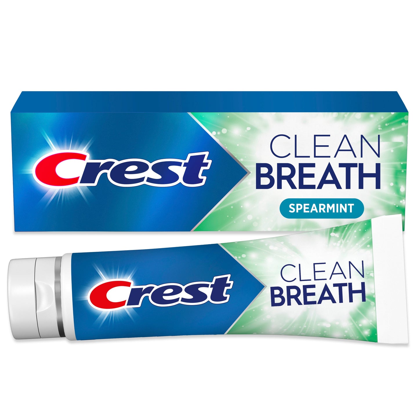 Crest Clean Breath Toothpaste - Spearmint