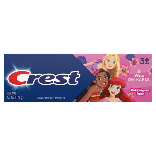 Crest Kids Disney Princess Toothpaste - Bubblegum Rush