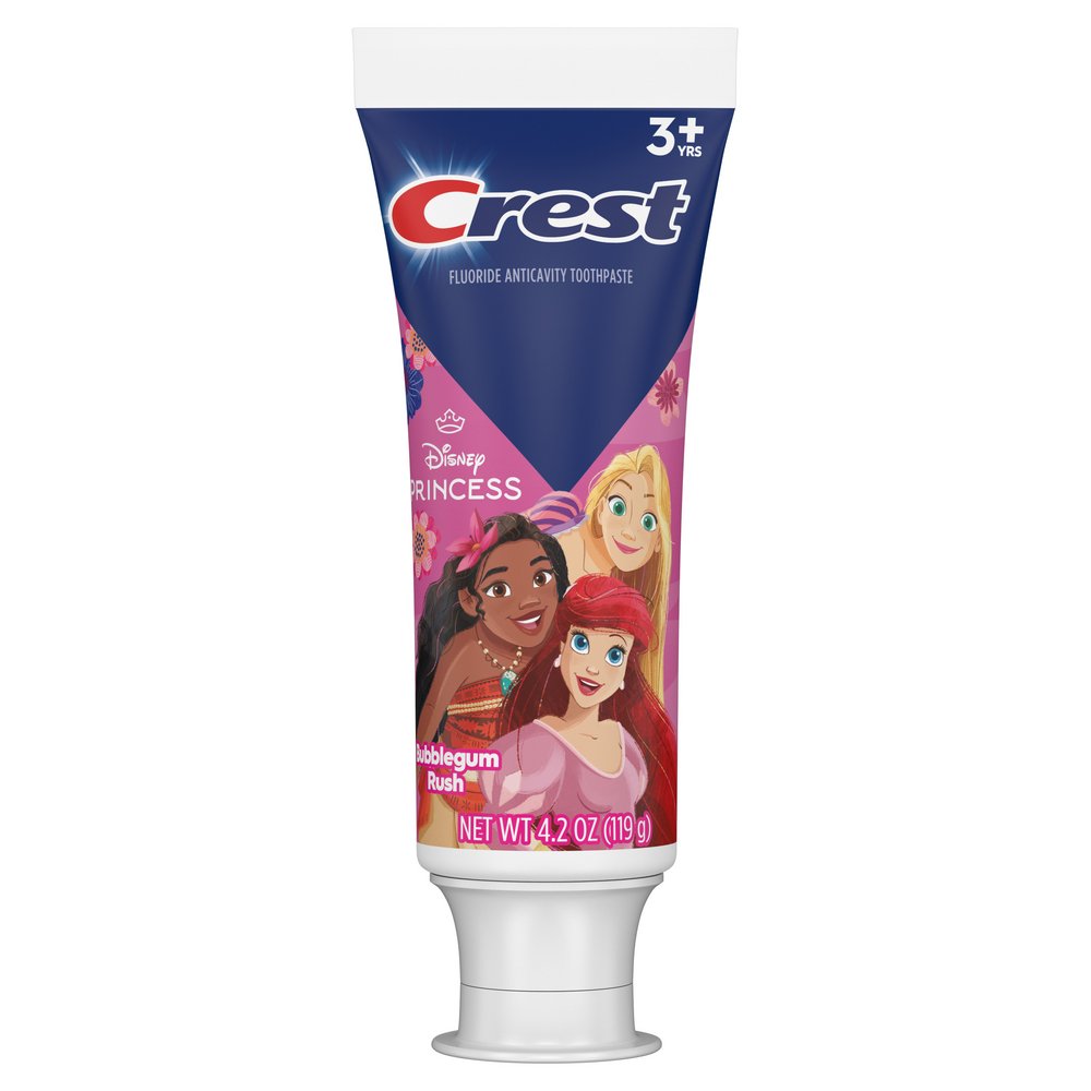 Crest Kids Disney Princess Toothpaste - Bubblegum Rush