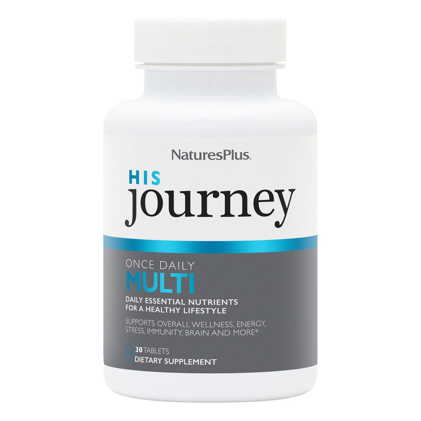 NaturesPlus His Journey Once Daily Multivitamin