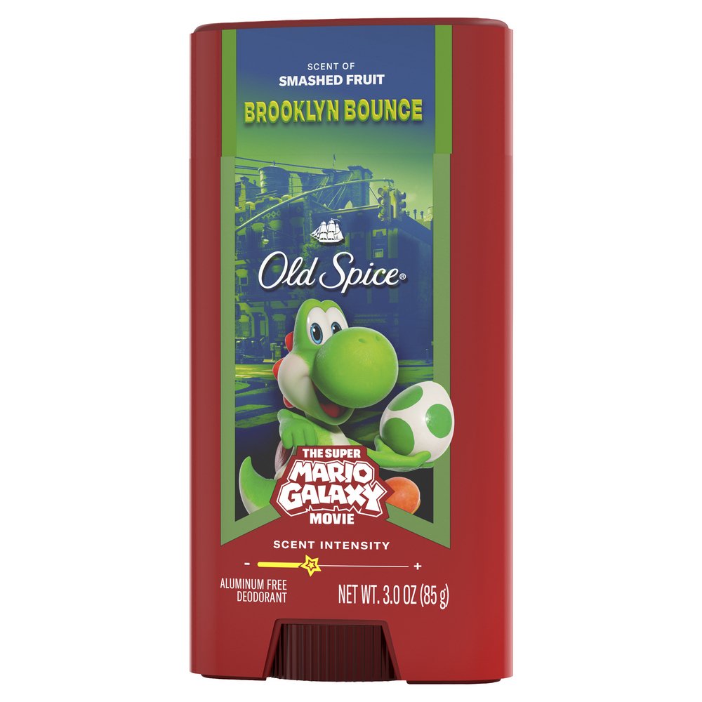 Old Spice Limited Edition Super Mario Bros Deodorant Solid - Yoshi