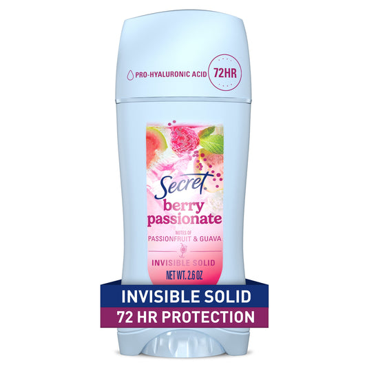 Secret 72 Hr Invisible Solid Antiperspirant Deodorant - Berry Passionate