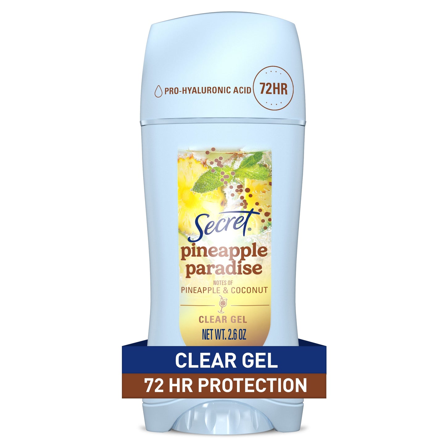 Secret 72 Hr Invisible Solid Antiperspirant Deodorant - Pineapple Paradise
