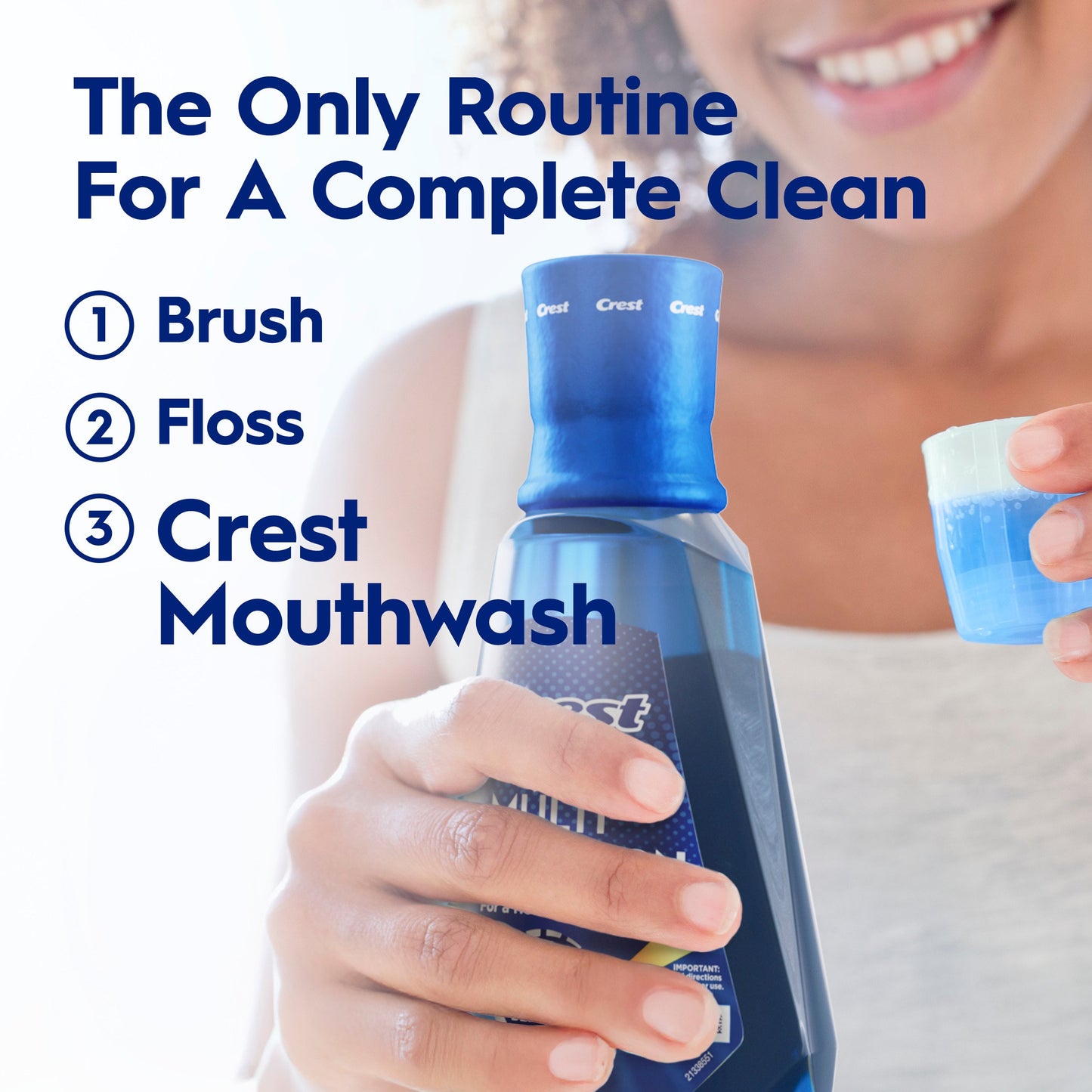 Crest Pro-Health Multi-Protection Mouthwash -  Strong Mint