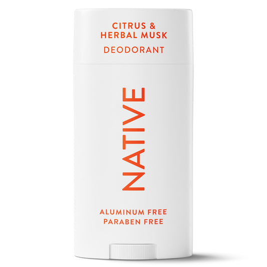 Native Aluminum Free Deodorant Solid - Citrus & Herbal Musk