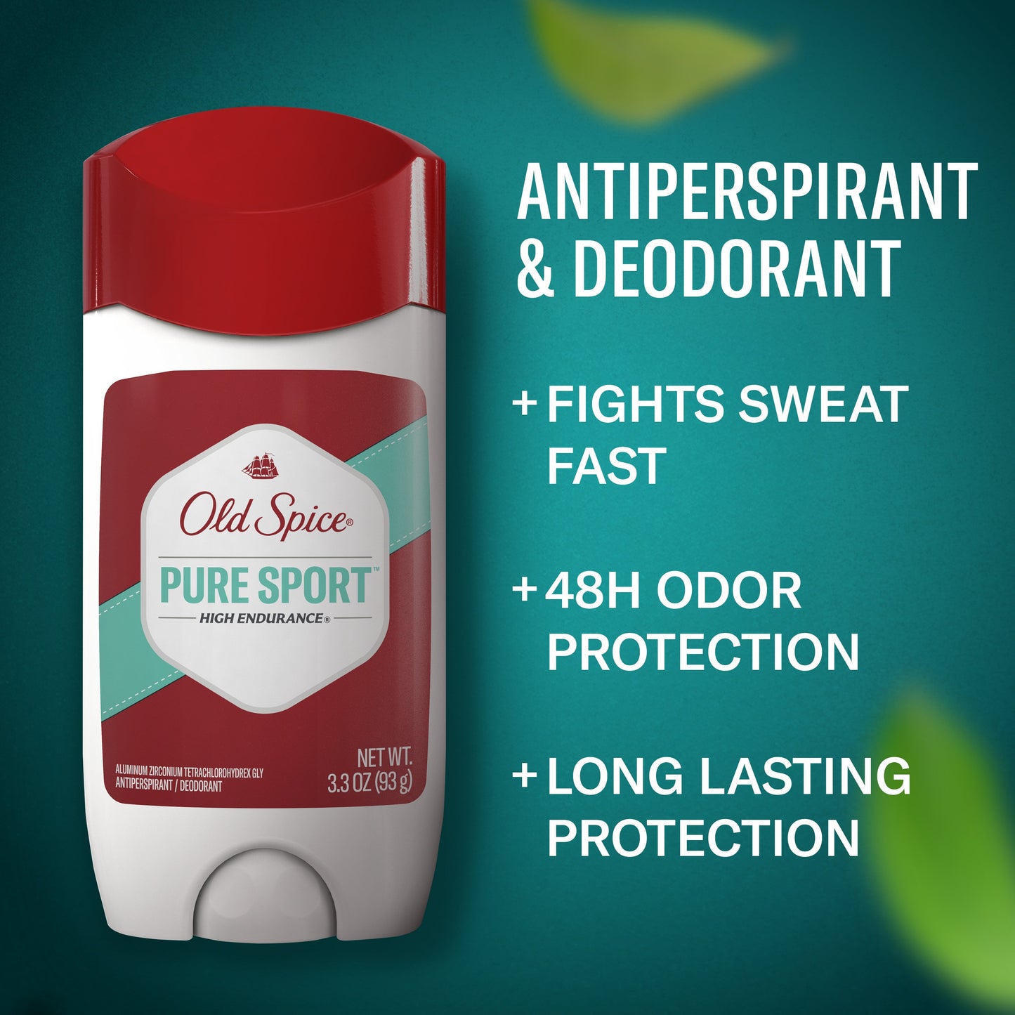 Old Spice Men's Antiperspirant Deodorant - Pure Sport, 3 pk