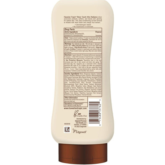 Hawaiian Tropic Sheer Touch Sunscreen Lotion - SPF 70
