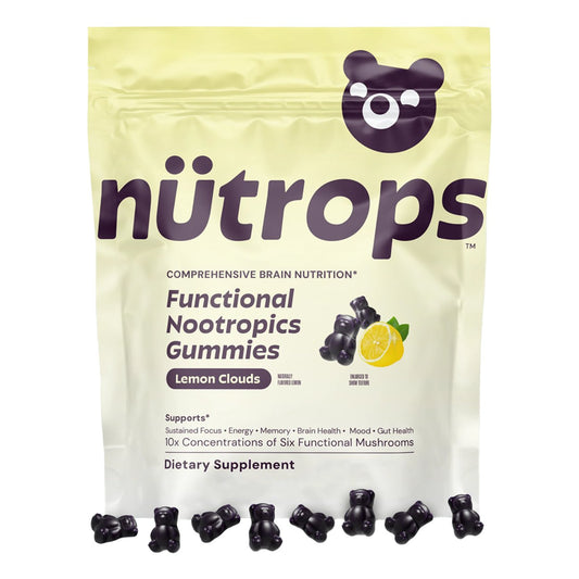 Nutrops Functional Nootropics Gummies Lemon Clouds