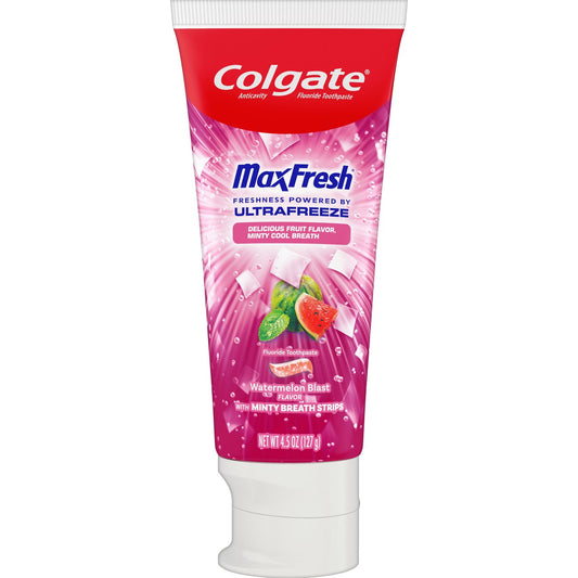 Colgate Max Fresh Toothpaste - Watermelon Blast with Mint
