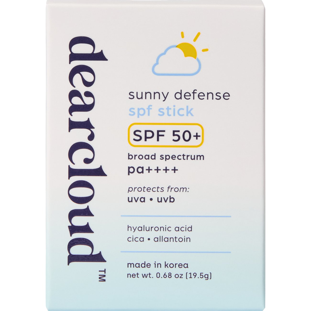 Dearcloud Sunny Defense Sunscreen Stick - SPF 50
