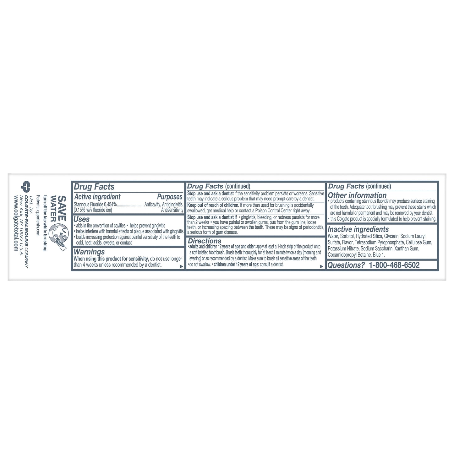 Colgate Total Active Prevention Plaque Cleanse Whitening Gel Toothpaste