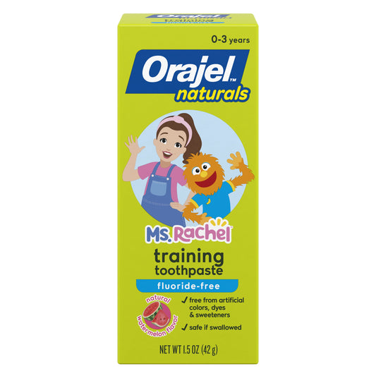 Orajel Naturals Kids Ms. Rachel Training Toothpaste