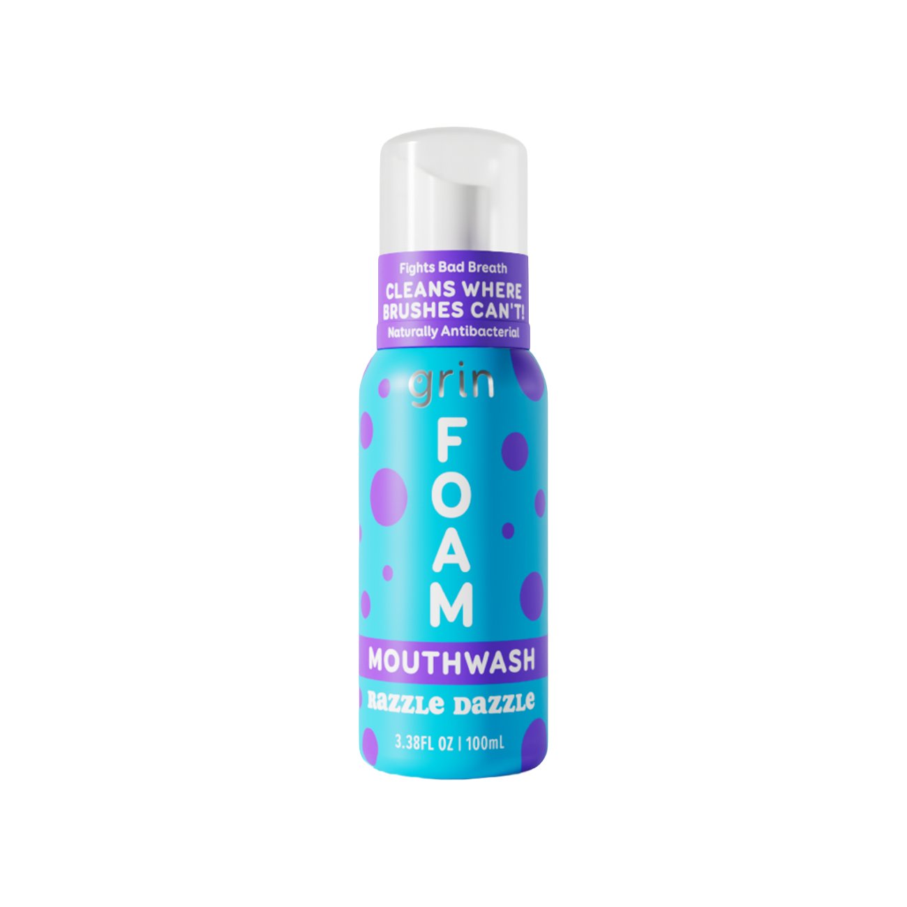 Grin Foam Mouthwash - Razzle Dazzle